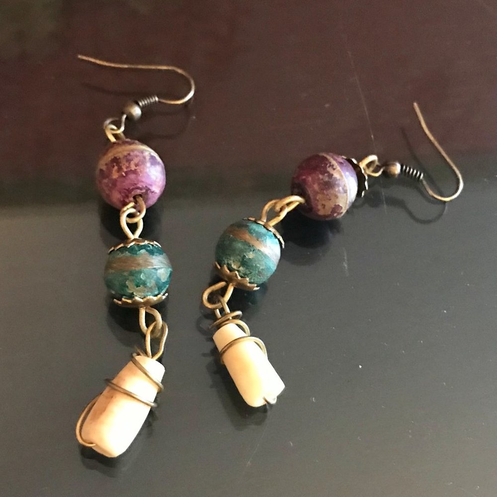 Colorful earrings